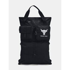 Under Armour Unisex Project Rock Gym Sack Training Bag Backpack Black New NWT